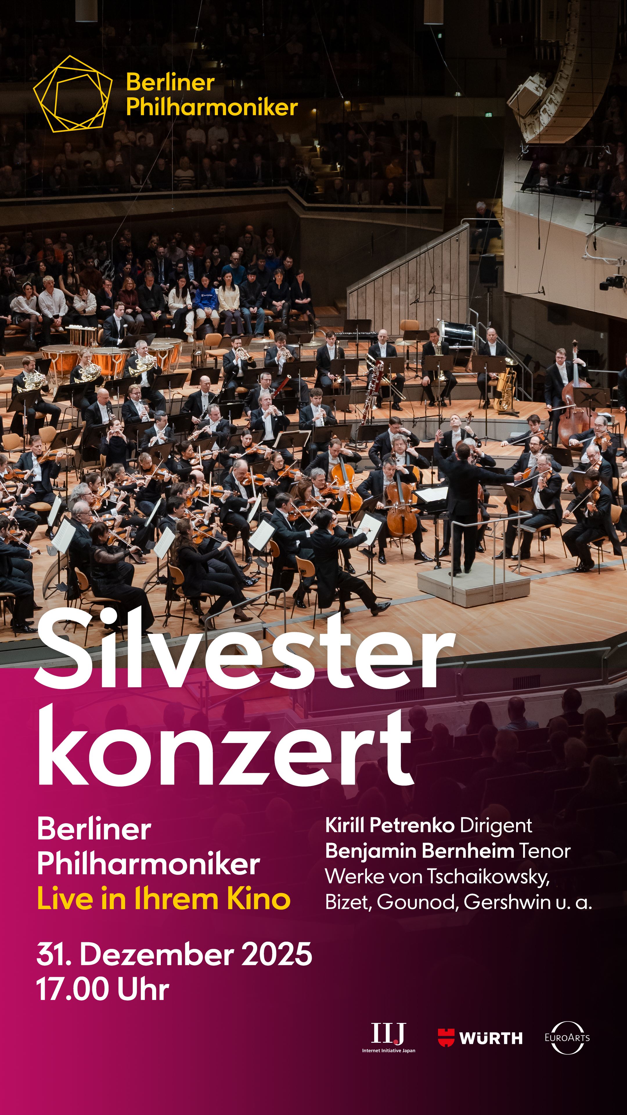BERLINER PHILHARMONIKER - SILVESTERKONZERT