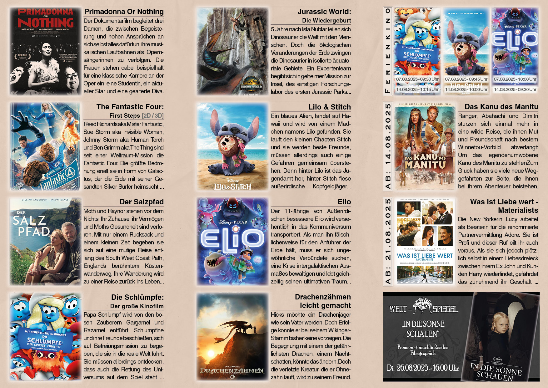 WS FlyerFilmplan KW 32 33