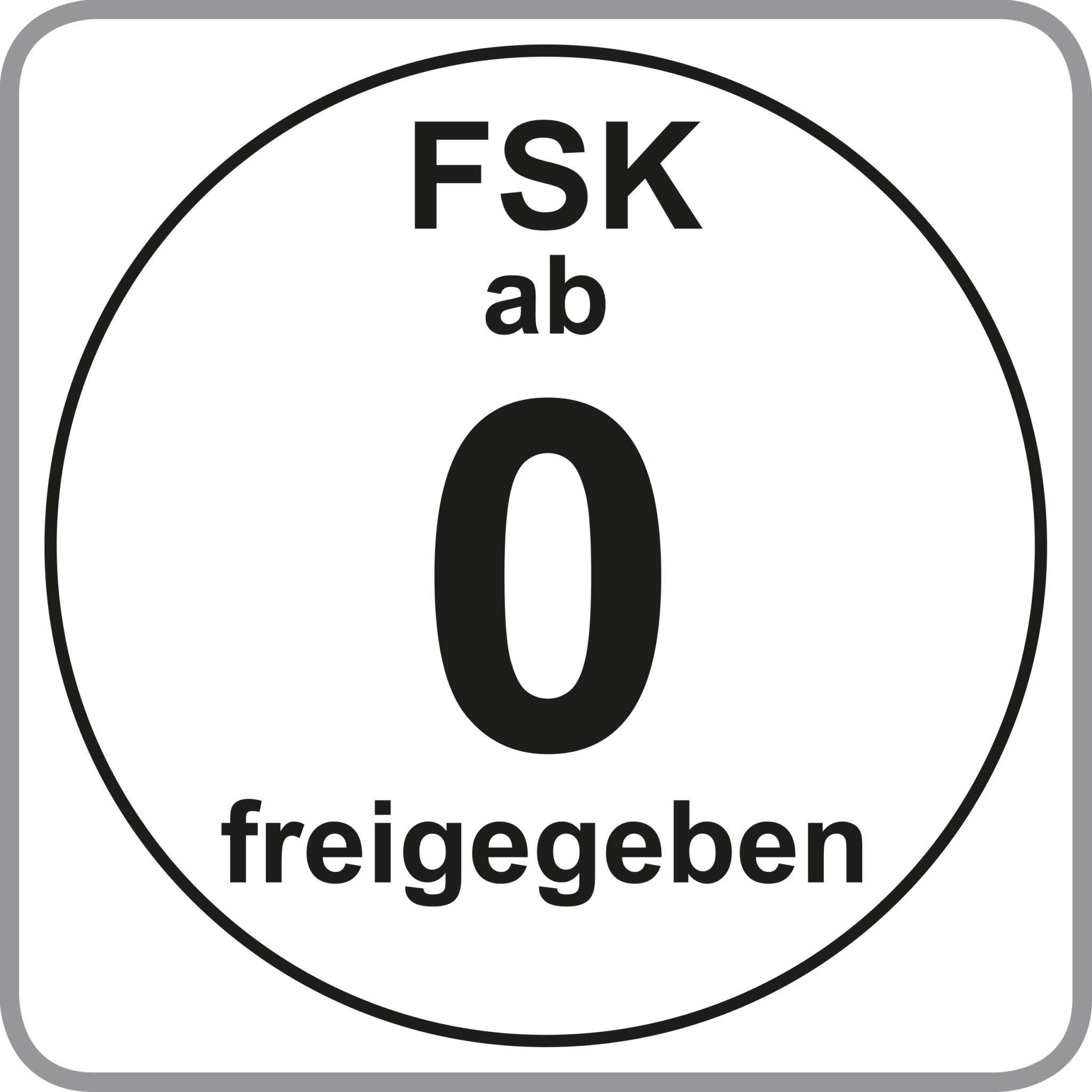 FSK 0 Piktogramm