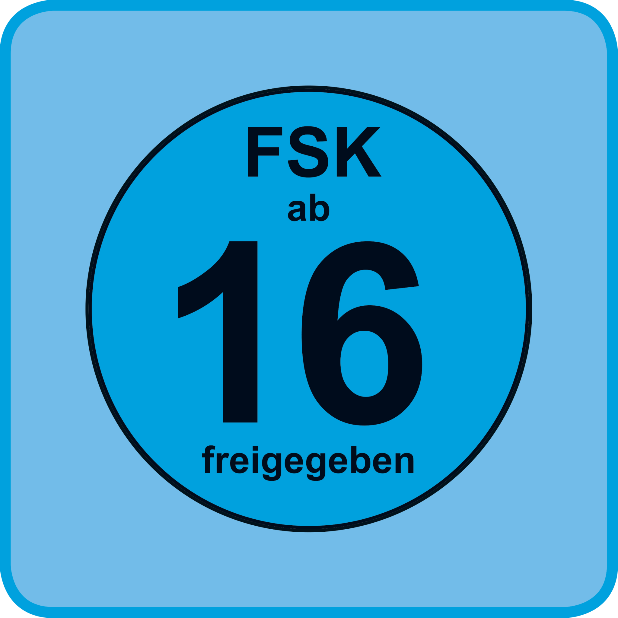 FSK 16 Piktogramm